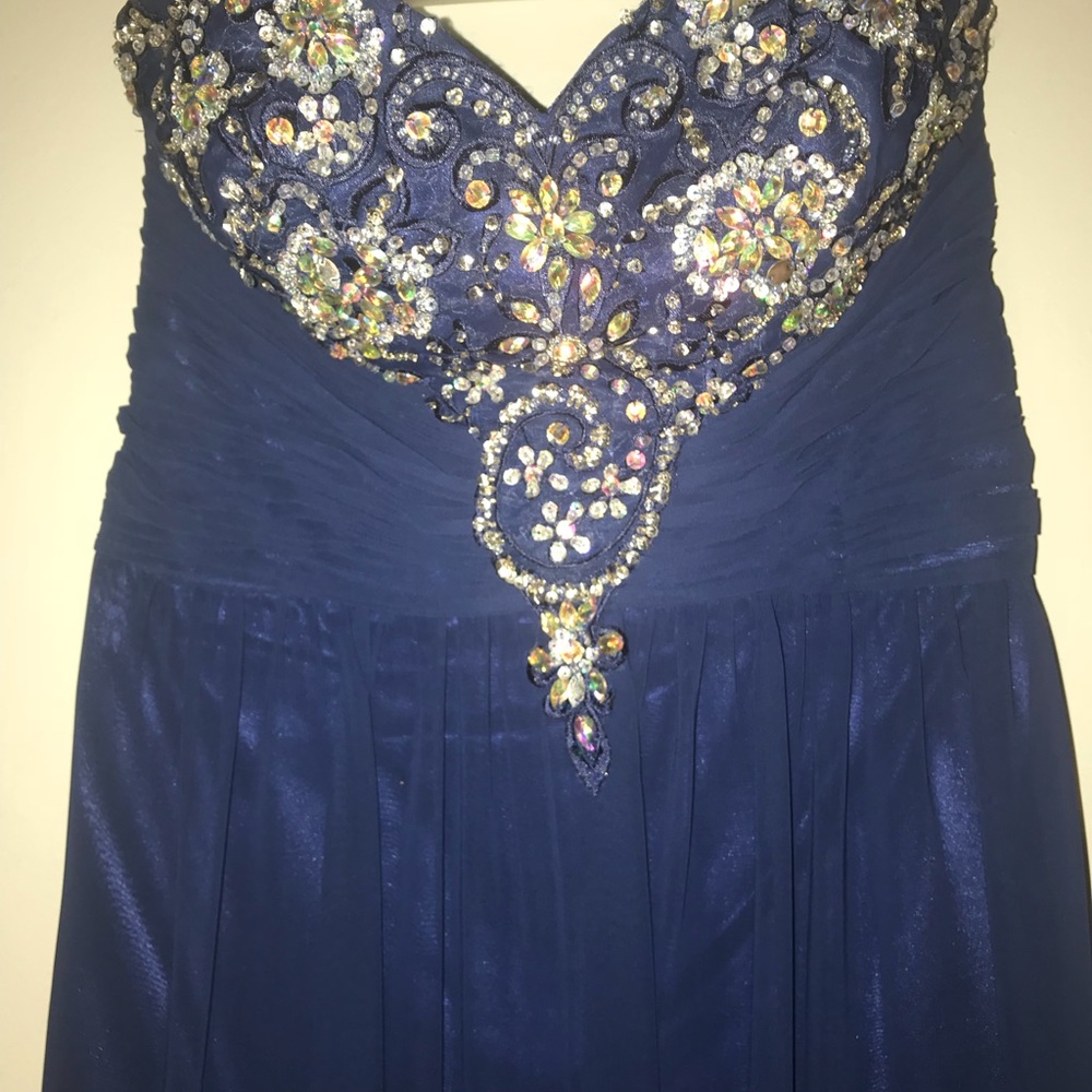 Navy Formal Dress